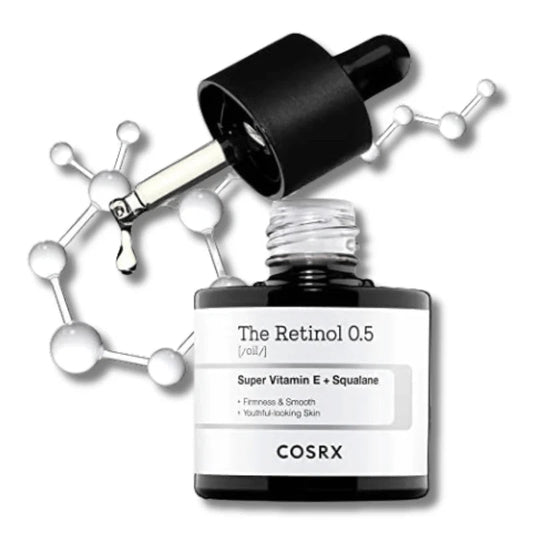 COSRX - The Retinol 0.5 Oil Huile au rétinol pour un teint jeune et éclatant