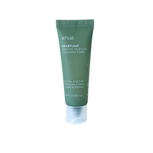 ANUA - Heartleaf Succinic Moisture Cleansing Foam.