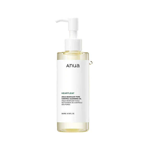 ANUA - Heartleaf Pore Control Cleansing Oil - Huile nettoyante démaquillante