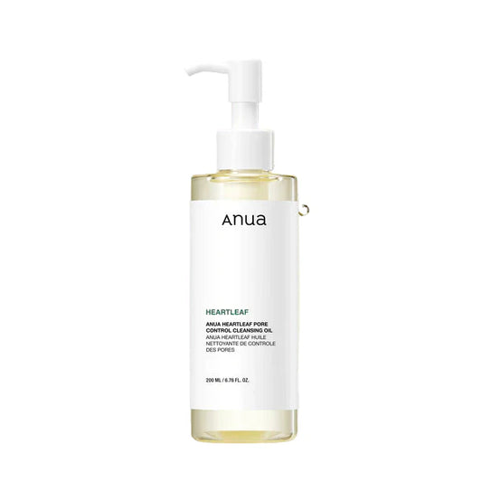 ANUA - Heartleaf Pore Control Cleansing Oil - Huile nettoyante démaquillante