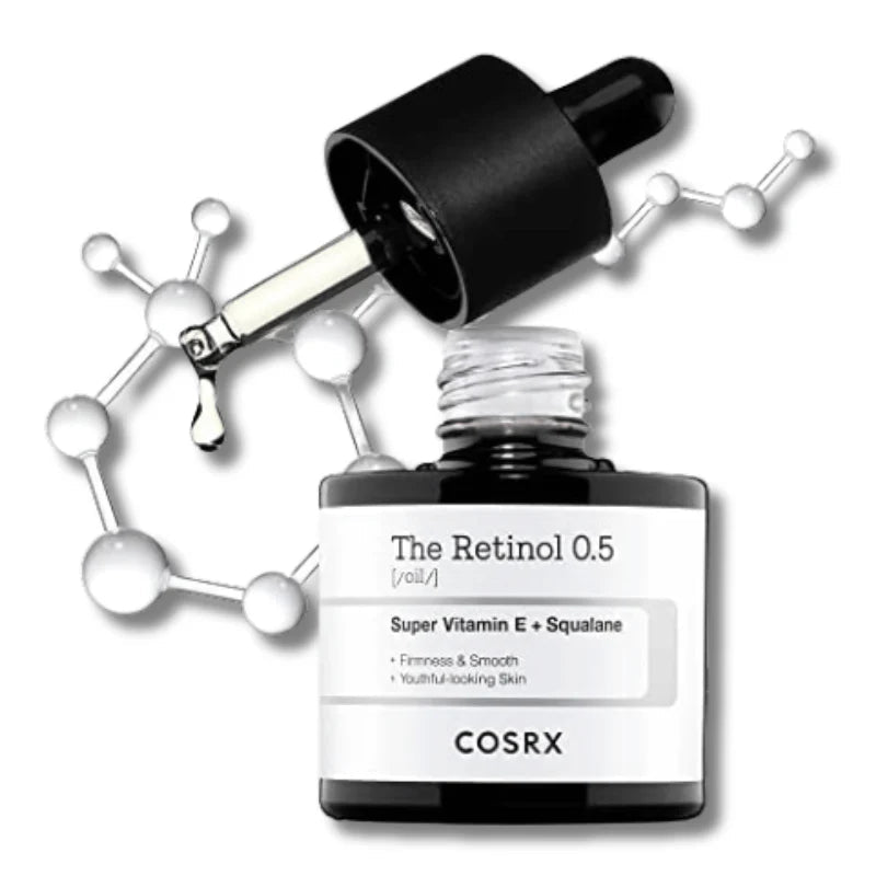 COSRX - The Retinol 0.5 Oil Huile au rétinol pour un teint jeune et éclatant